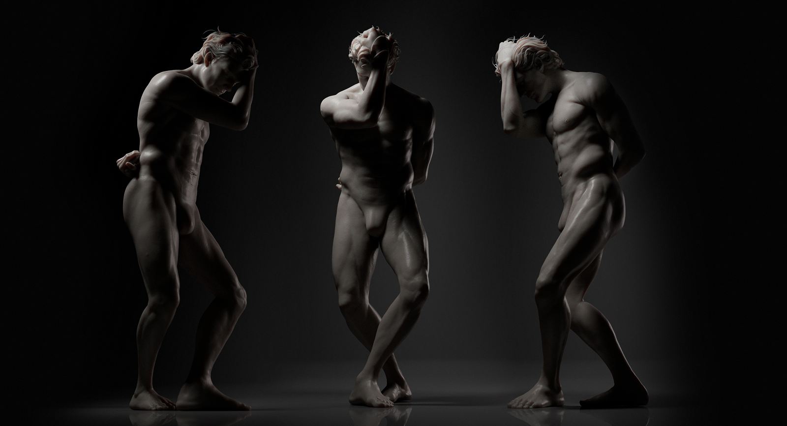 Digital figure sculpt